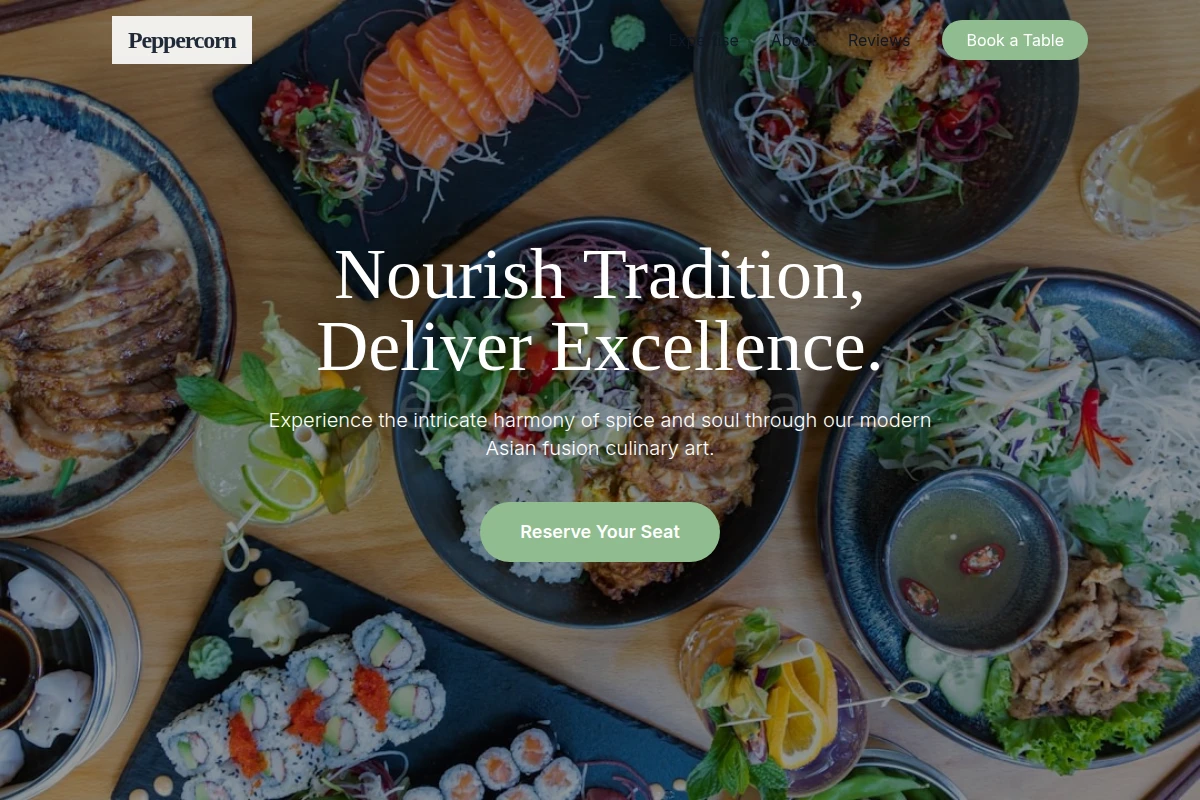 Peppercorn Asian Fusion Food