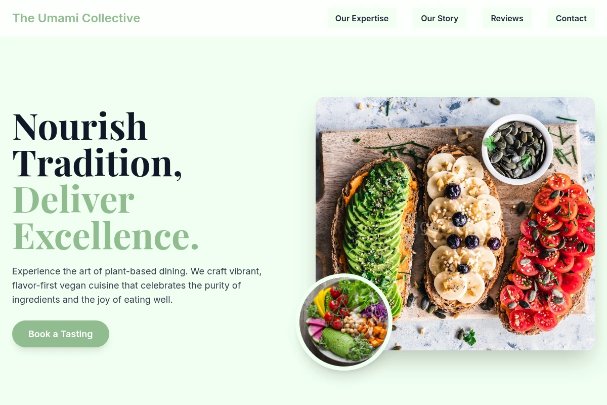 Coriander Vegan Food