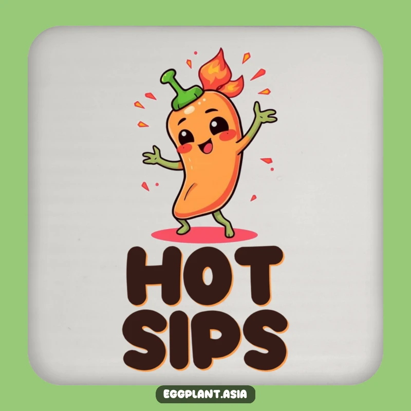 Funny Spicy Pepper Coasters: Protect Surfaces with Fiery Charm